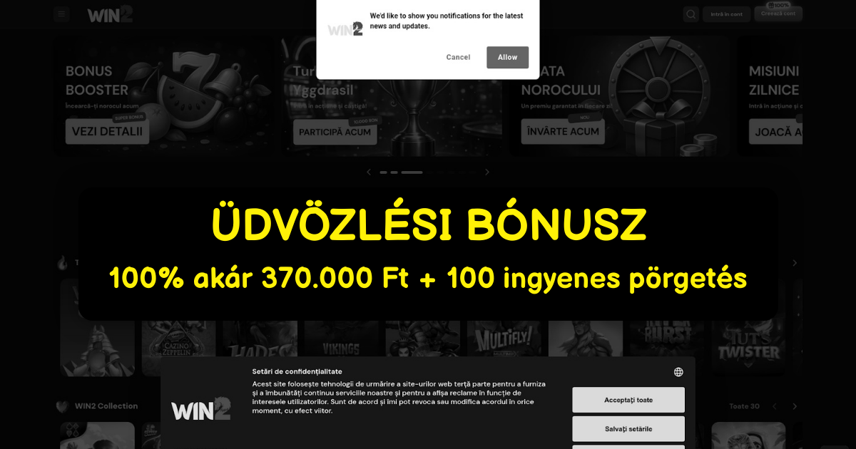 Play2win Casino - Mobil Bónusz | Nyerő Játékok